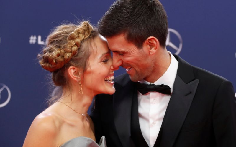 jelena djokovic novak djokovic.JPG