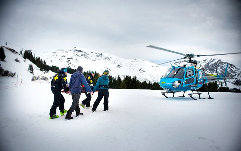 gorski reševalci, francija, helikopter
