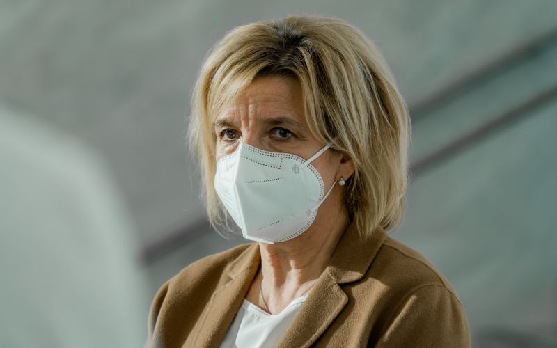 Bojana Beović, Tiskovna konferenca 18.1.2022