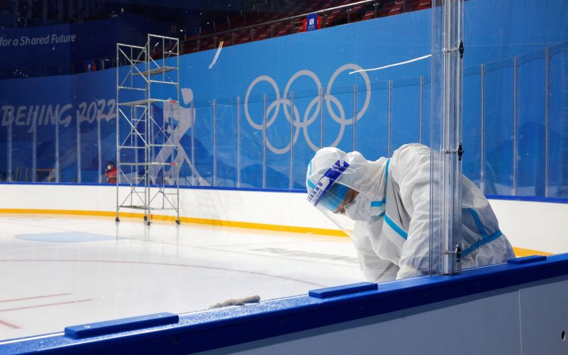 peking, maska, peking 2022, priprave na peking, zimske olimpijske igre