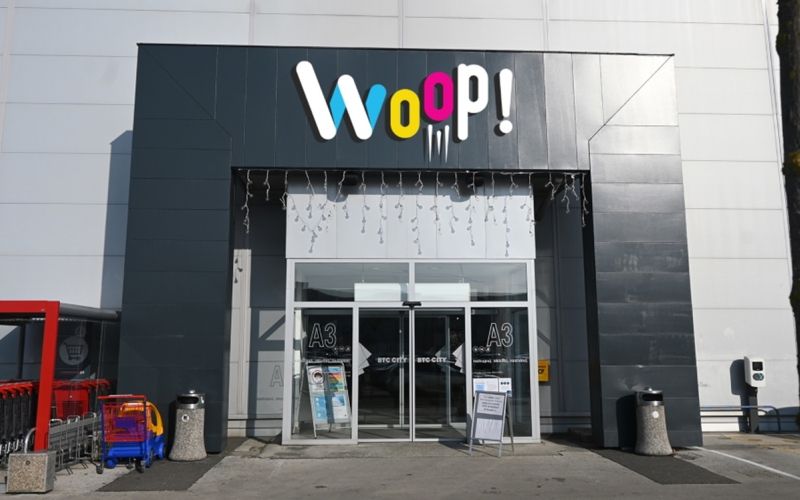 btc murska sobota, woop center