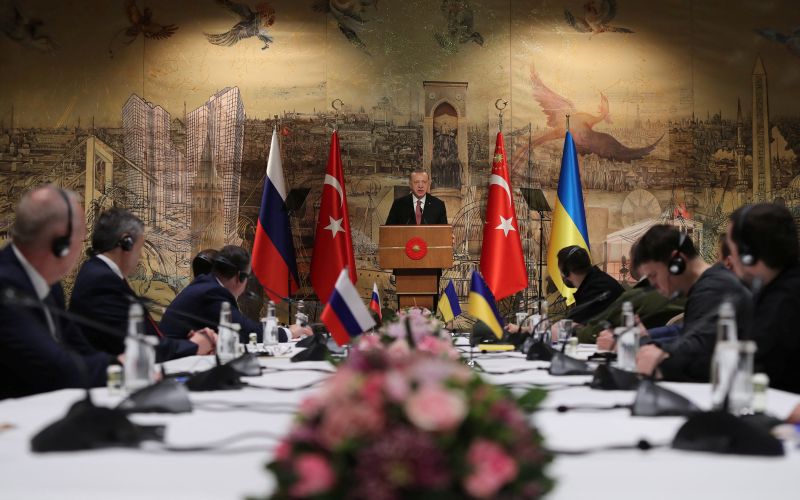 Recep Tayyip Erdogan, pogajanja, istanbul, vojna v ukrajini