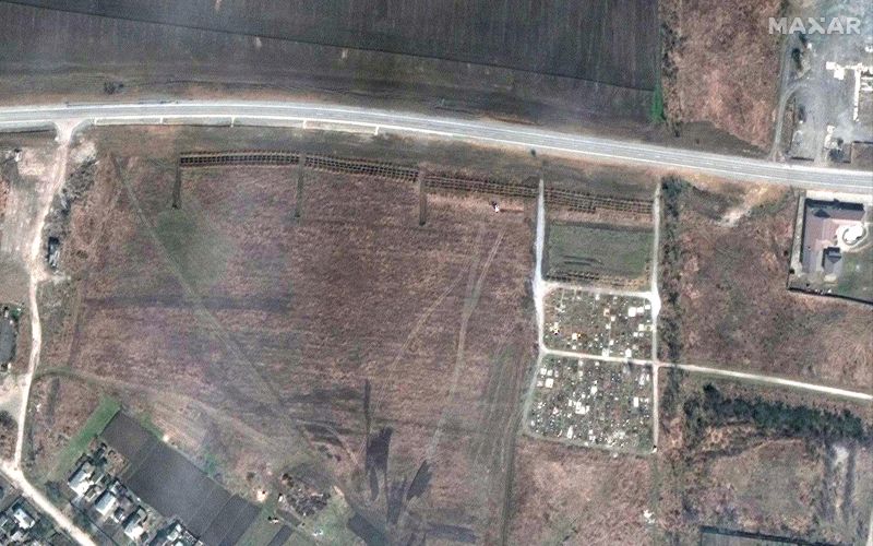 mariupol, grobišče