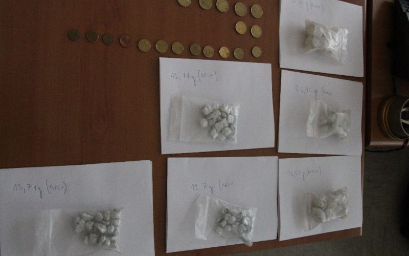 zaseg, droga, gotovina