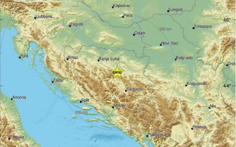 Potres v BiH