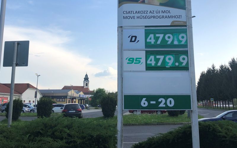 madžarska, gorivo, bencin, dizel, črpalka