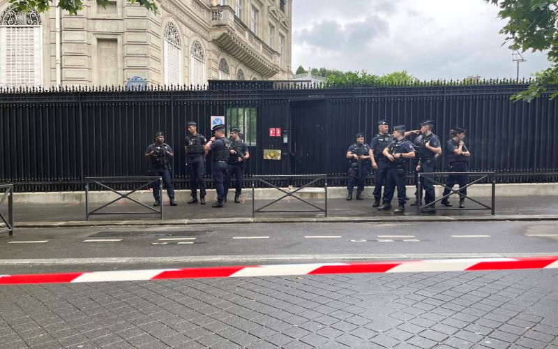 pariz, katarsko veleposlaništvo