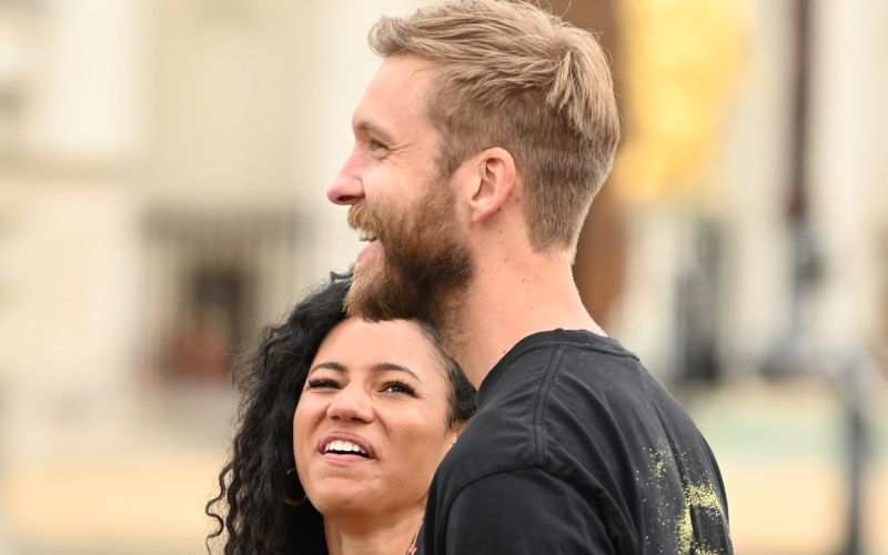 Vick Hope, Calvin Harris