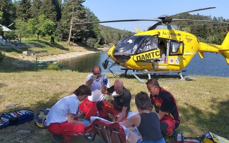forstsee, modras, avstrijski reševalci