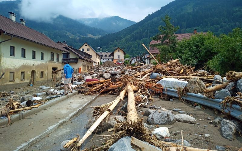Treffen am Ossiacher See, poplave