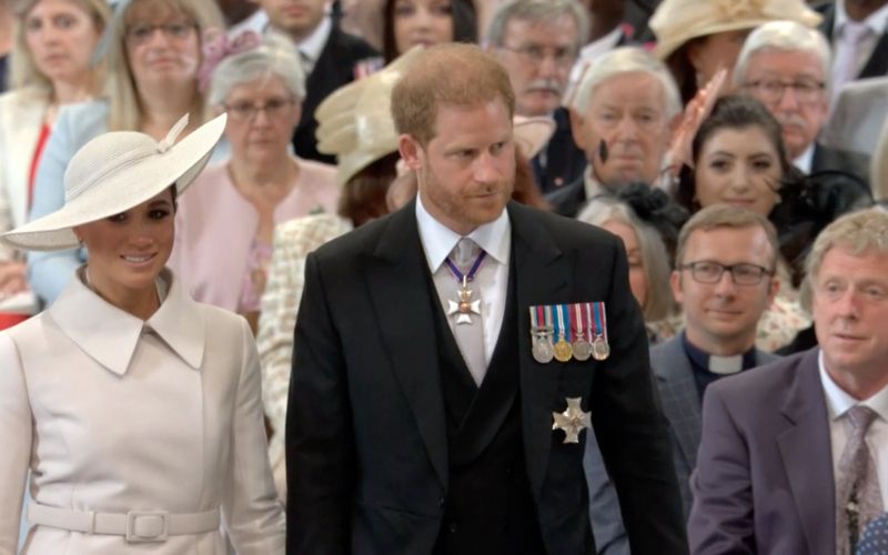 princ Harry in Meghan Markle