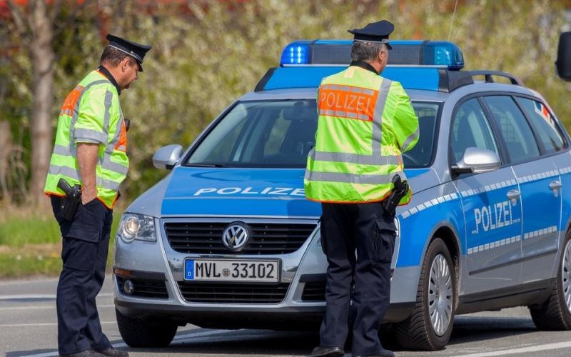 nemška policija