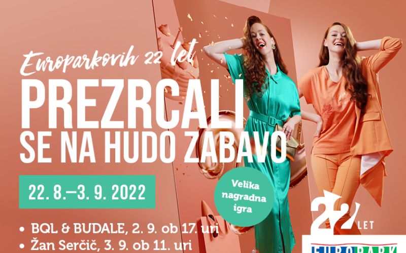 Naslednji teden se v Europarku začenja praznovanje 22. rojstnega dne