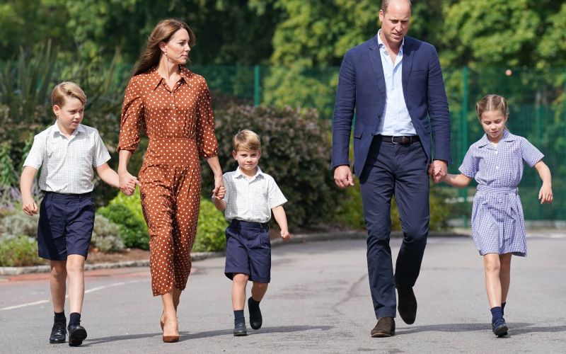 William, Kate in "navdušeni" otroci.jpg