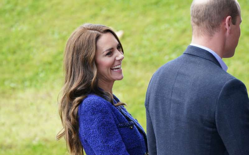 Princ William in Kate Middleton