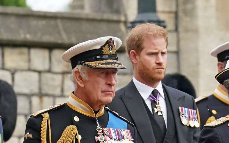 kralj karel in princ harry