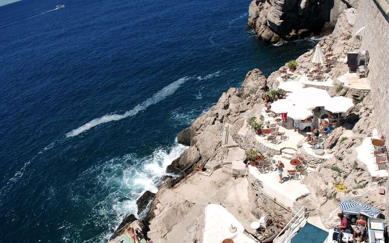 dubrovnik, hrvaška, morje