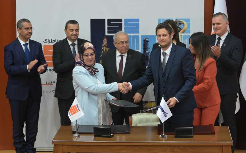 Geoplin Matija Bitenc, Samia Hamadache Sonatrach