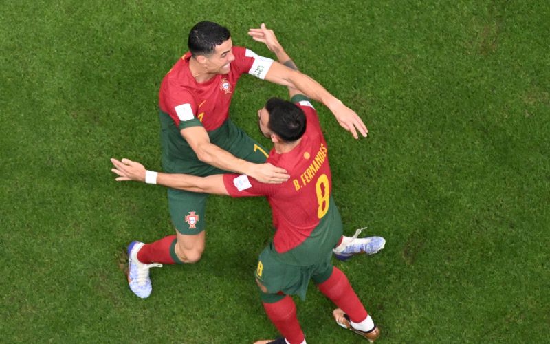 Bruno Fernandes Cristiano Ronaldo