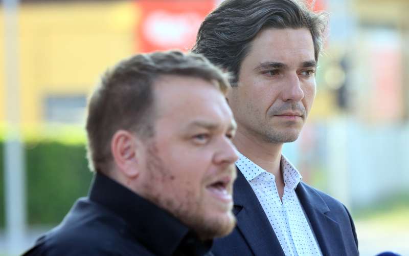 Luka Mesec, Simon Maljevac