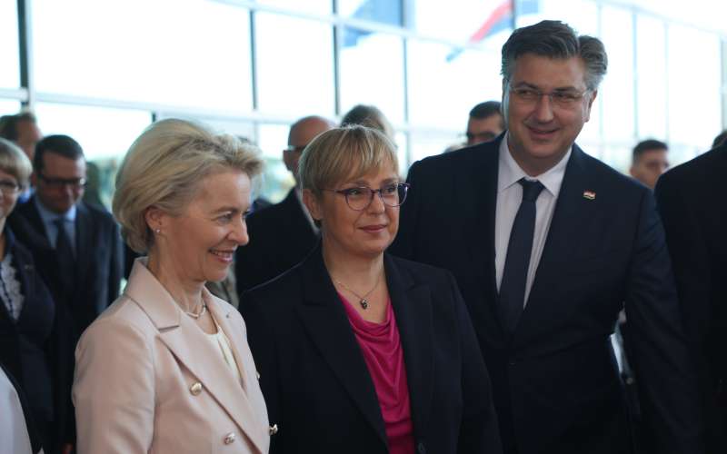 ursuka-von-der-leye, nataša-pirc-musar, andrej-plenković
