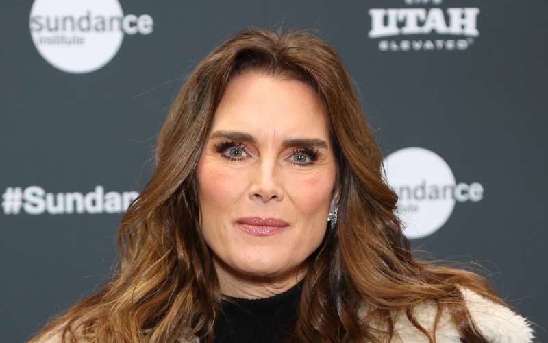 Brooke Shields pred nekaj dnevi ... Še vedno prelepa.