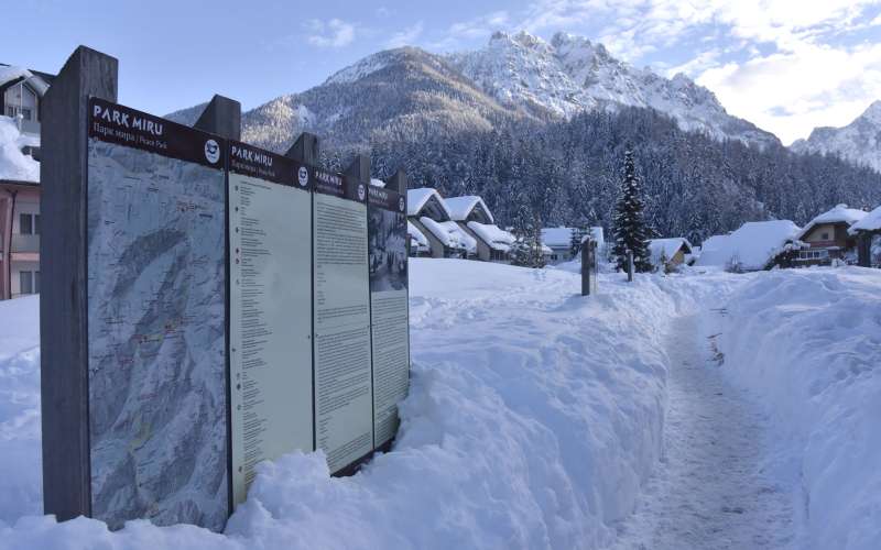 sneg, kranjska gora, zima