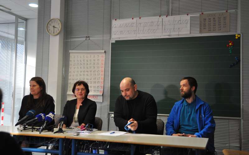 Novinarska konferenca Osnovne šole Savsko naselje