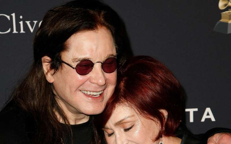 Ozzy s svojo veliko ljubeznijo, ženo Sharon