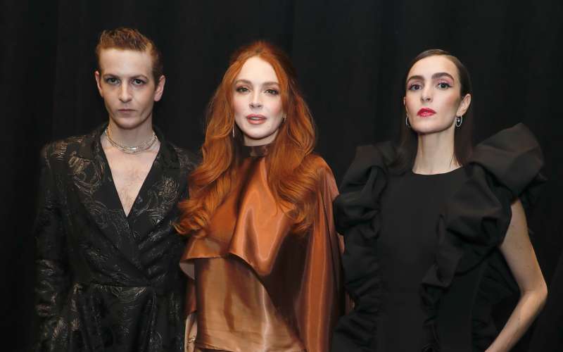 Lindsay Lohan z bratom in sestro