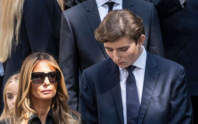 Donald Trump, Melania Trump, Barron Trump
