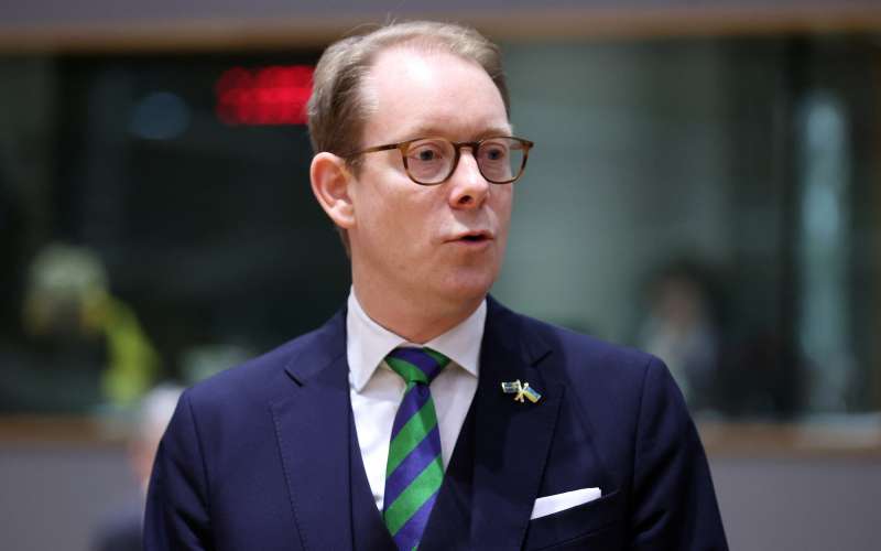 Švedski zunanji minister Tobias Billstrom