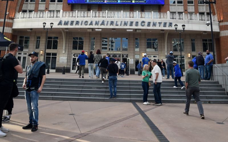 American Airlines Center.
