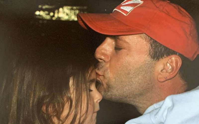 Rumer Willis je nedavno delila tudi fotografijo z očetom, Bruceom.