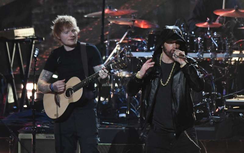 ed sheeran, eminem