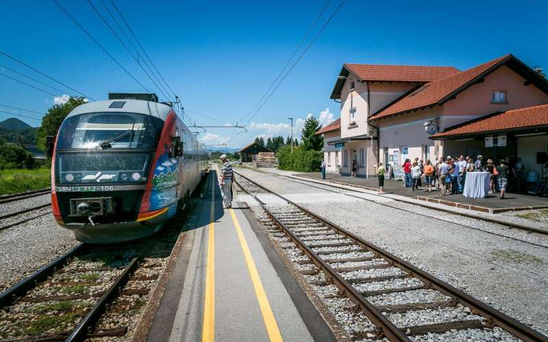 medvode, železnica
