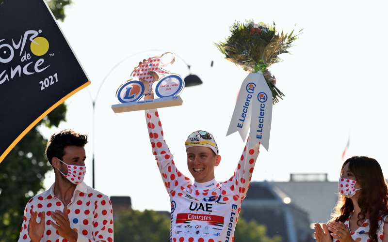 Tour de France, Tadej Pogačar, dobrodelnost.jpg