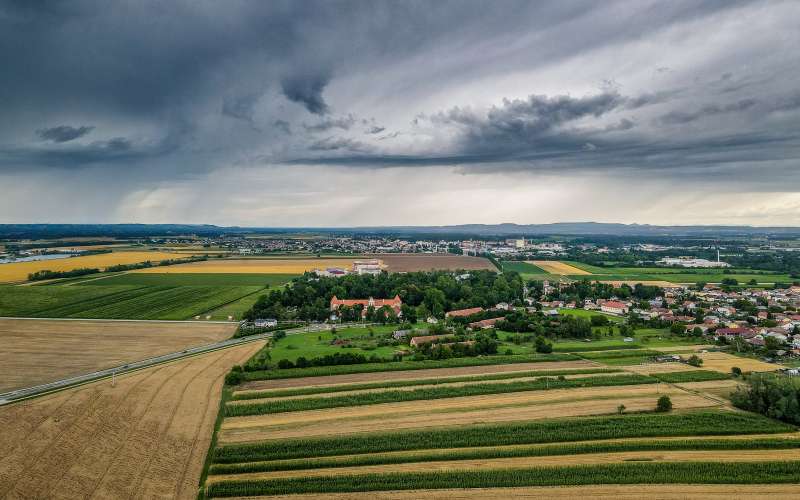 simbolična, dron, murska-sobota, rakičan, kamenšnica, nevihta, neurje, toča