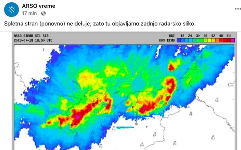 Arso, vreme