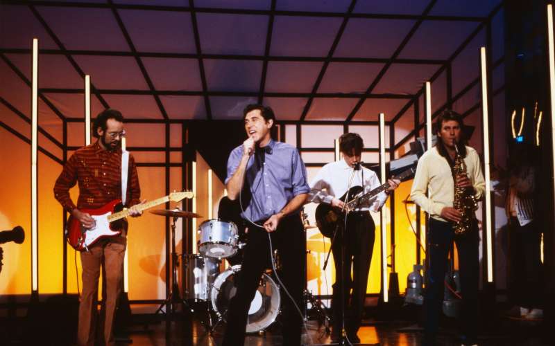 Roxy Music 1982 na nemški televiziji, na vrhuncu svojih uspehov.