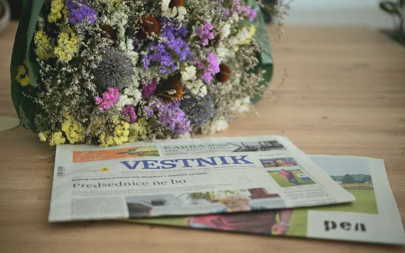 vestnik, naslovnica