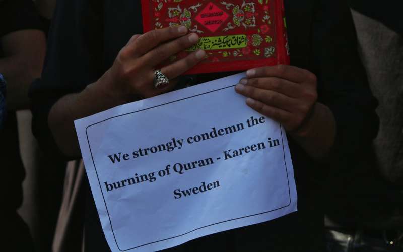 Koran, sežig, Švedska