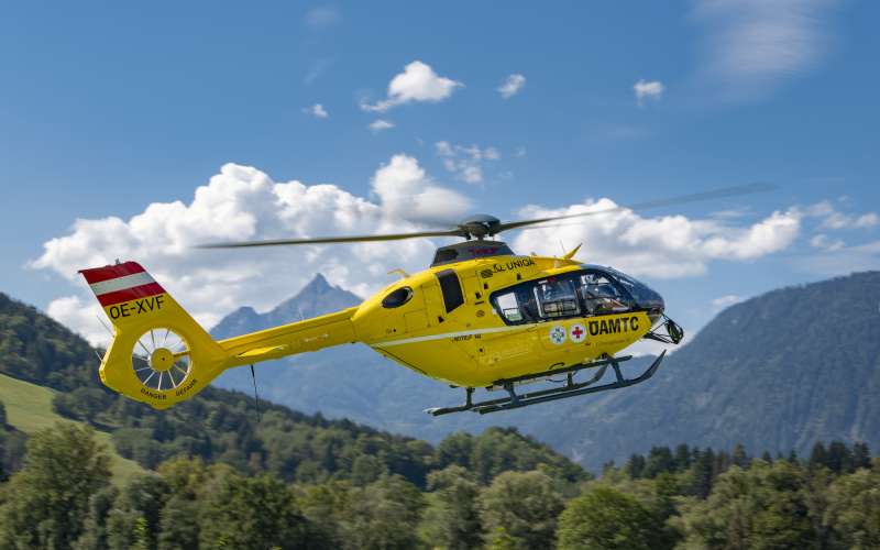 gorski reševalci, avstrijski helikopter