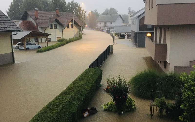 Kokrica, poplave