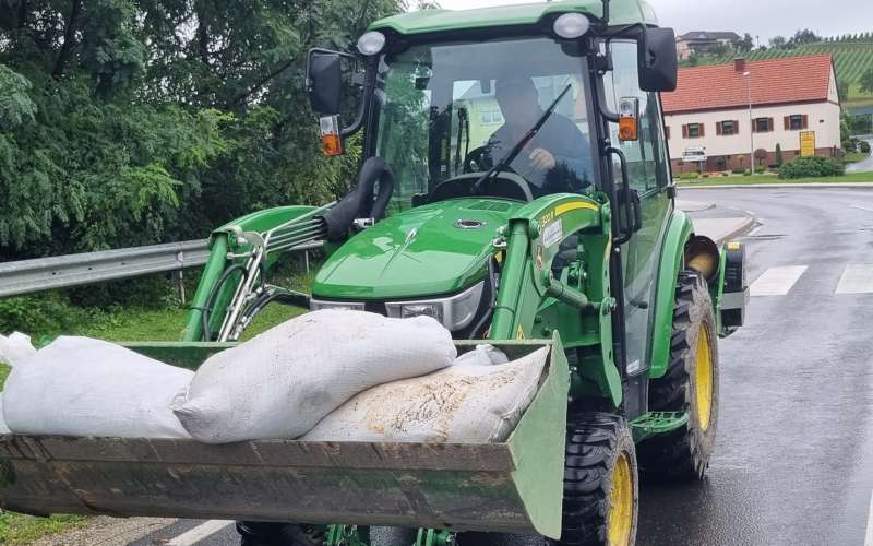 razkrižje, mura, poplave, protipoplavne-vreče