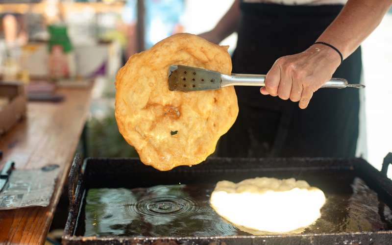 sočna-vilica, hrana, fast-food