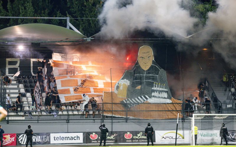 mura, olimpija, gledalci, tribuna