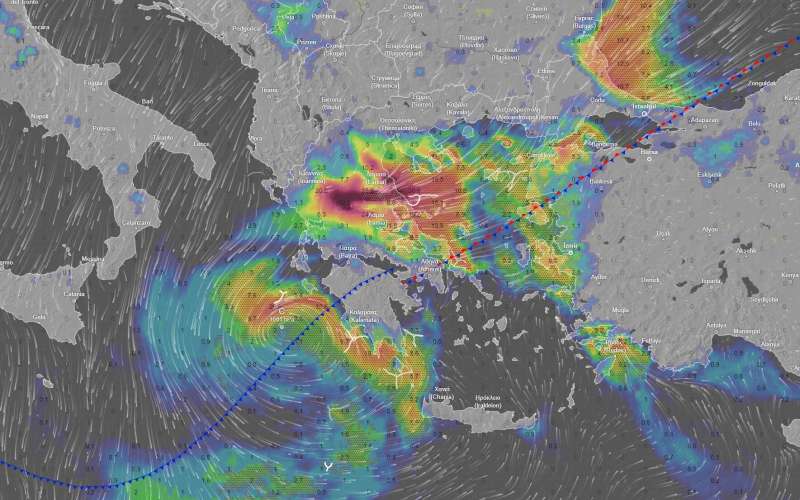 vreme, grčija, poplave