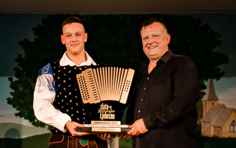 Zmagovalec 42. Zlate harmonike Ljubečna: "Vi ste nori!"