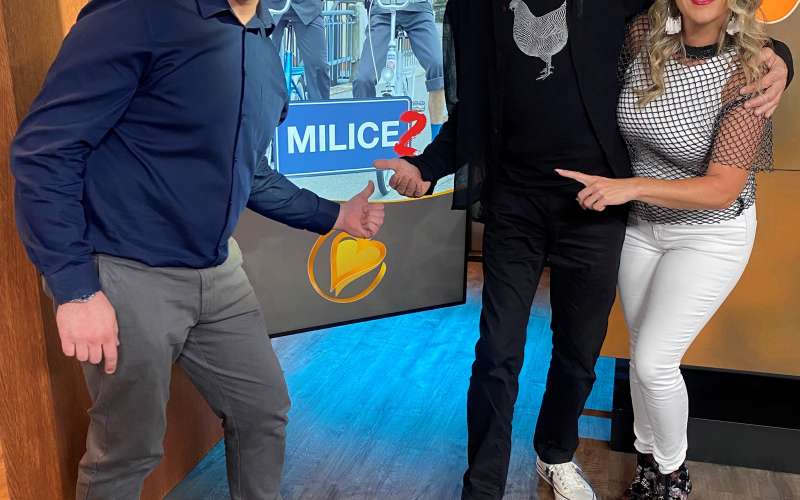 Junak skritih kamer Franci Kek na TV Veseljak Golica